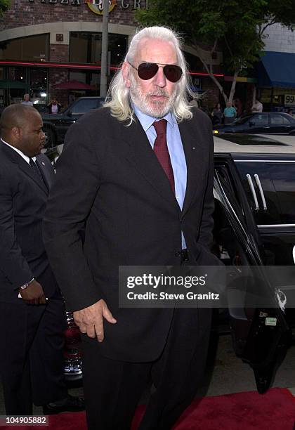 Donald Sutherland during Final Fantasy: The Spirits Within Premiere at Mann Bruin Theatre in Westwood, California, United States.