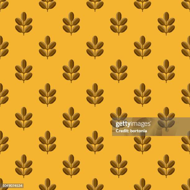 turkish dates seamless pattern - dried fruit background stock illustrations