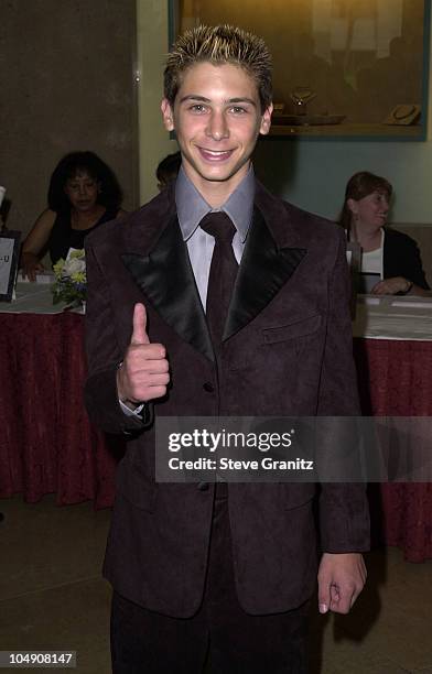 Justin Berfield during 28th Annual Vision Awards at Beverly Hilton Hotel in Los Angeles, California, United States.