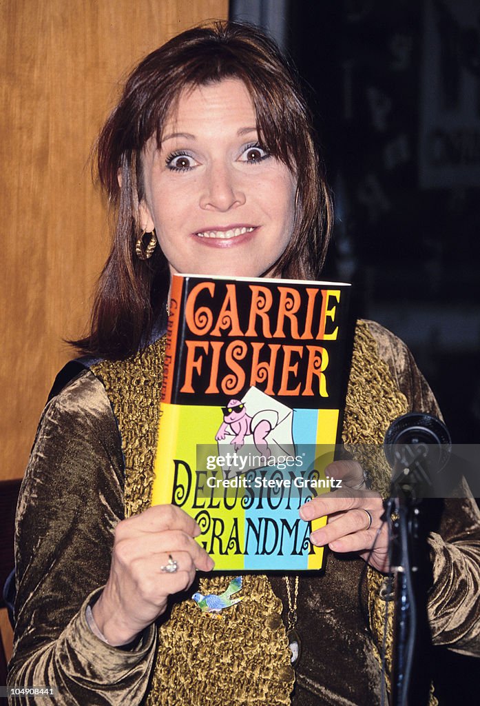 Carrie Fisher Book Signing