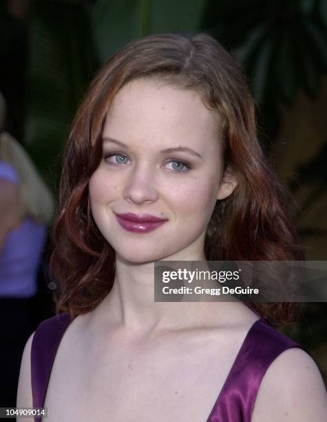 Thora Birch during "Ghost World" Premiere at Egyptian Theatre in Hollywood, California, United States.
