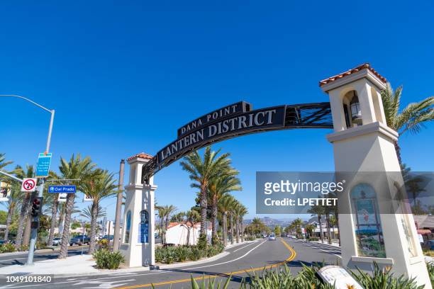 dana point - lantern district - dana point stock pictures, royalty-free photos & images