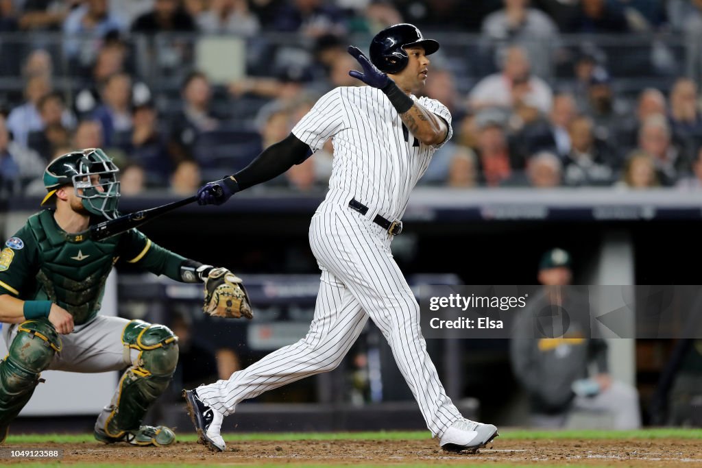 Wild Card Game - Oakland Athletics v New York Yankees