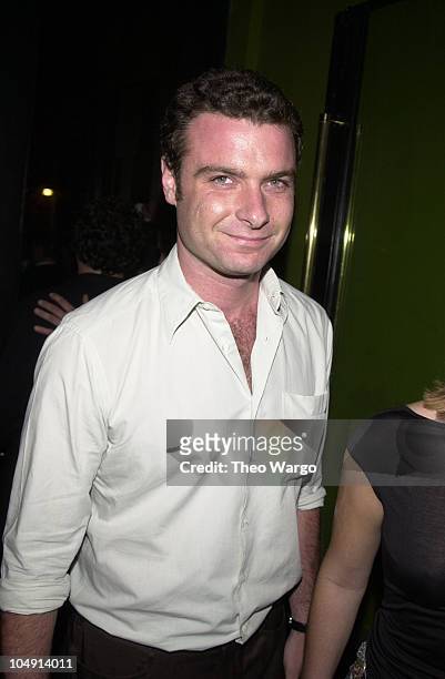 Liev Schreiber during Jennifer Lopez and Stuff Magazine party following MTV's VMA's at Manray in New York City at Manray in New York City, New York,...