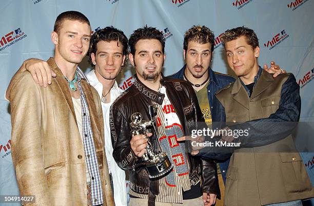 Nsync Mj 58 Us American Music Awards Backstage Nsync Stock Photos, High-Res ...