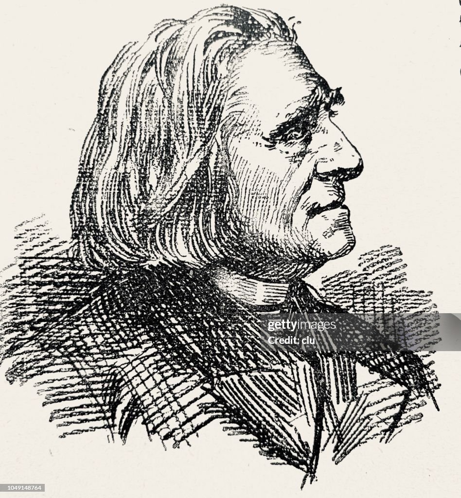 Franz Liszt, composer, 1811-1886