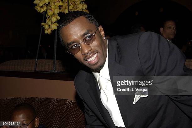 Sean "P. Diddy" Combs during The 33rd NAACP Image Awards - After Party at the GQ Lounge at Sunset Room in Los Angeles, California, United States.