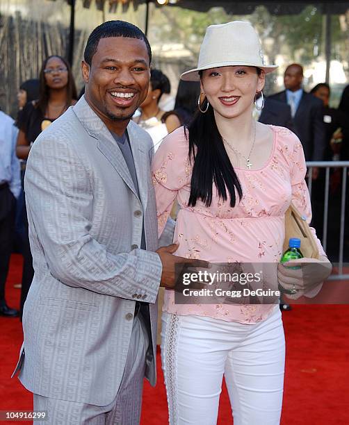 Sugar Shane Mosley during The 16th Annual Soul Train Music Awards - Arrivals at L.A. Sports Arena in Los Angeles, California, United States.