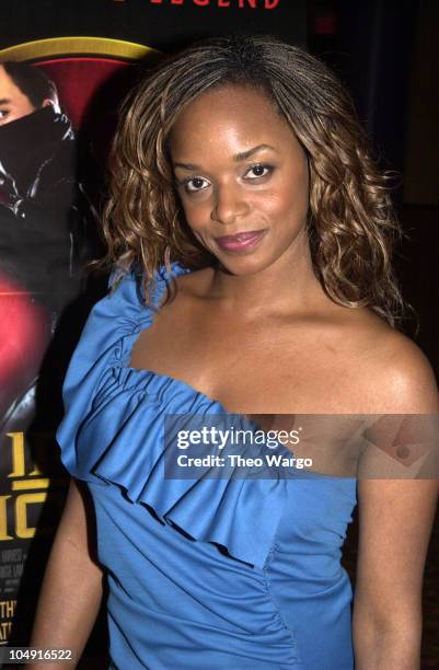 Bushe Wright during Miramax presents a Special Screening of Yuen Wo Ping's "Iron Monkey" at AMC Empire 25 in Midtown Manhattan, NYC in New York City,...