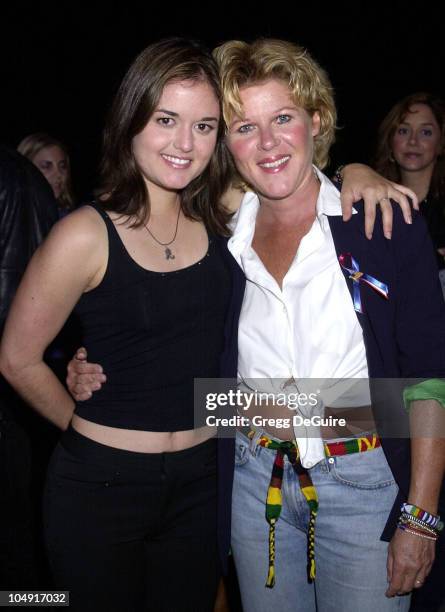 Danica McKellar & Alley Mills during Jane White Is Sick & Twisted Screening at Silent Movie Theatre in Los Angeles, California, United States.