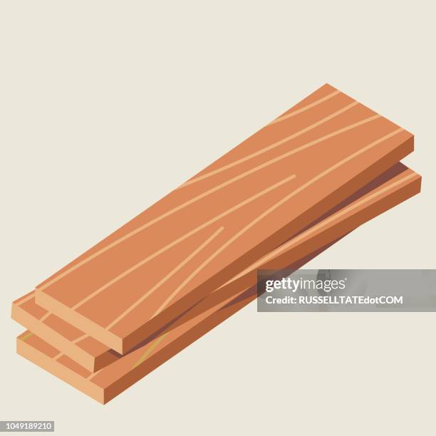 planks of wood - cedar tree stock illustrations