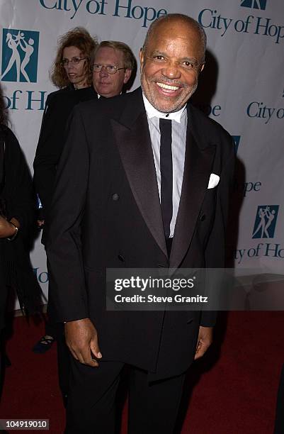 Berry Gordy during City of Hope Spirit of Life Dinner Honoring Edgar Bronfman Jr. - Pressroom at Universal Studios Backlot in Universal City,...