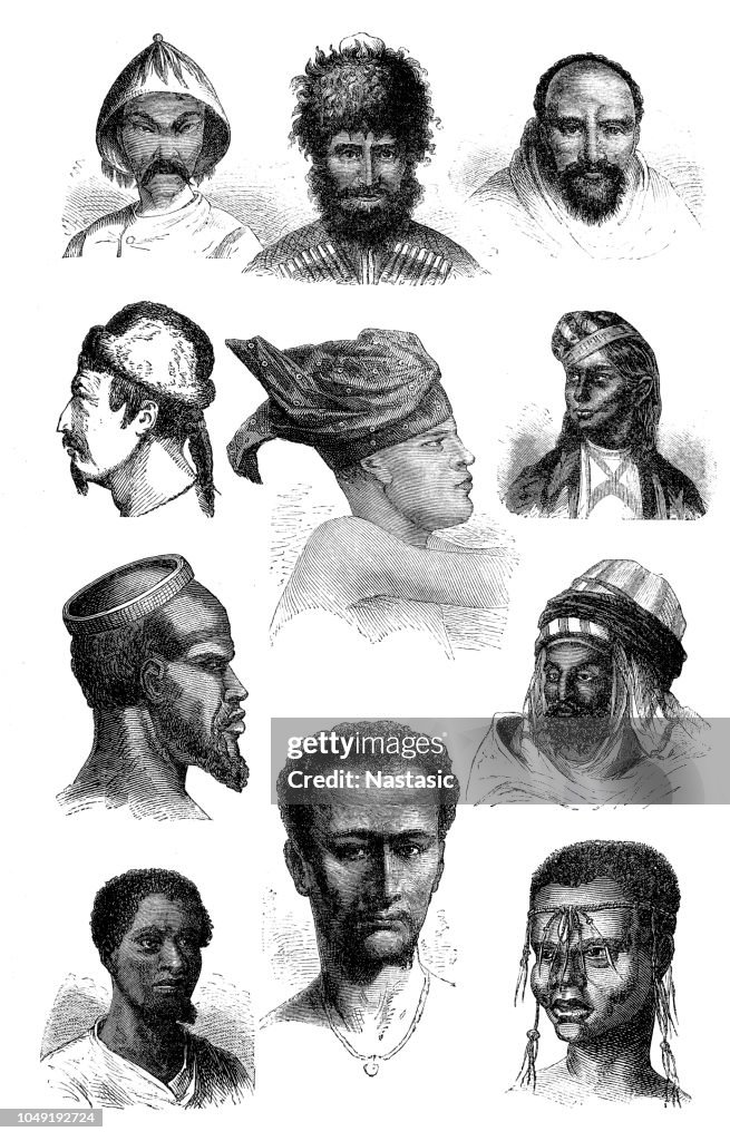 African and Asian People