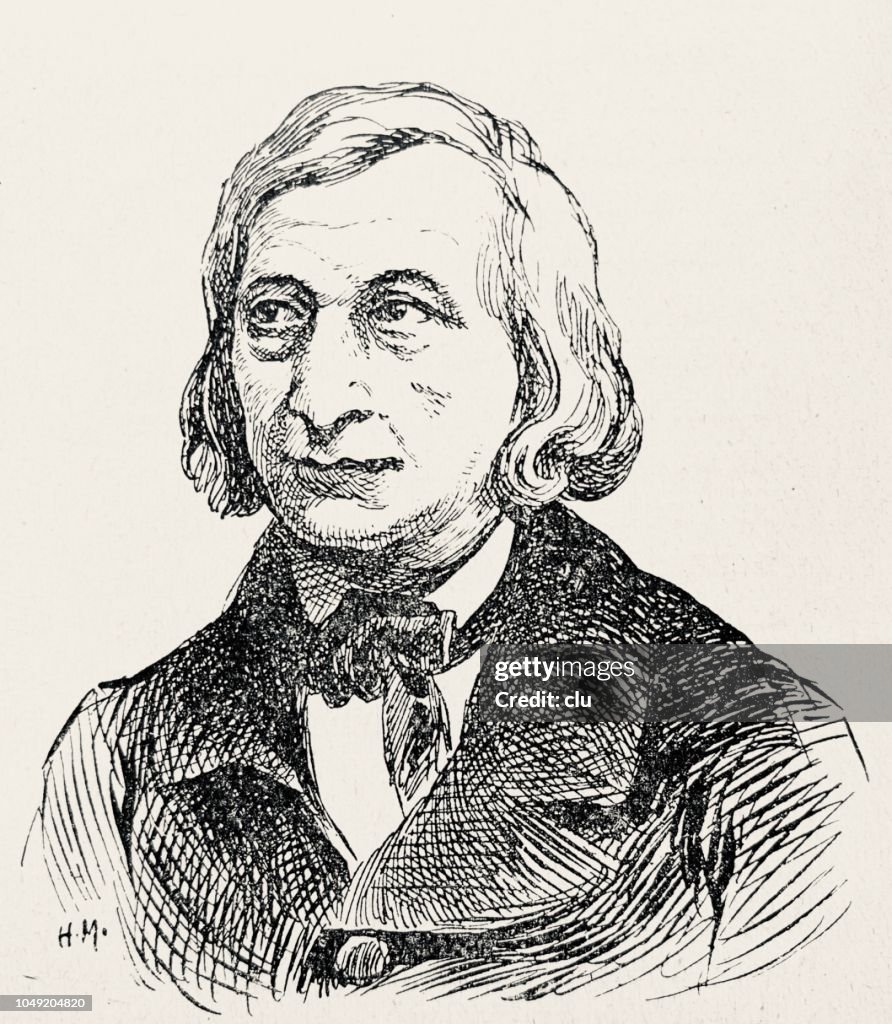 Wilhelm Grimm, german writer, 1786-1859