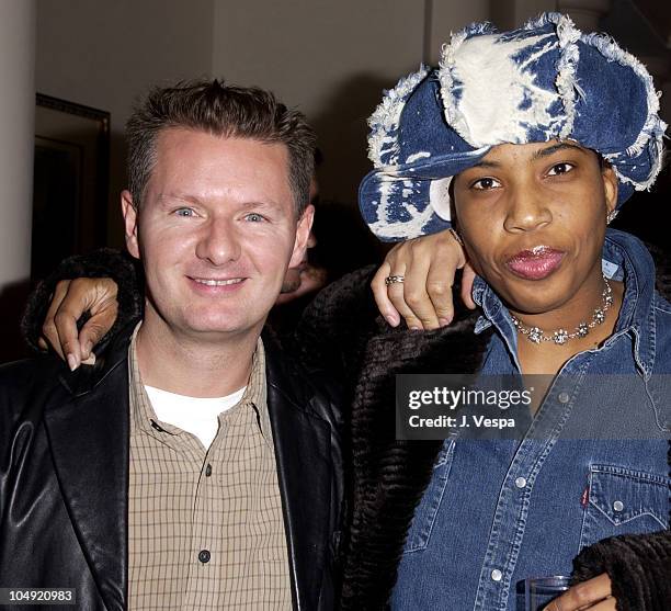 Steve Colvin & Macy Gray during Maxim Lounge Opening in conjunction with the Lewis - Rahman Fight & Britney Spears Concert at Palazzo Suites at the...