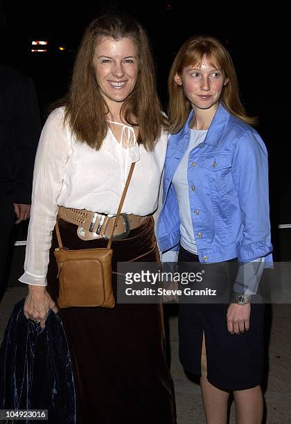 Mimi Kennedy & Daughter Molly Dilg during 11th Annual Environmental Media Awards at Wilshire Ebell Theatre in Los Angeles, California, United States.