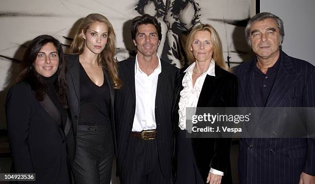 Greg's sister Jenny Lauren, Elizabeth Berkley, Greg Lauren with his parents Susan Lauren & Jerry Lauren