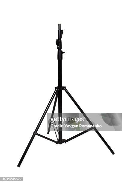 tripod stand for photo studio - stativ stock-fotos und bilder
