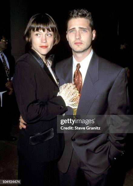 Jason Priestley & Christine Elise during 8th Annual Outstanding Achievement in Cinematography at Beverly Hilton Hotel in Beverly Hills, California,...