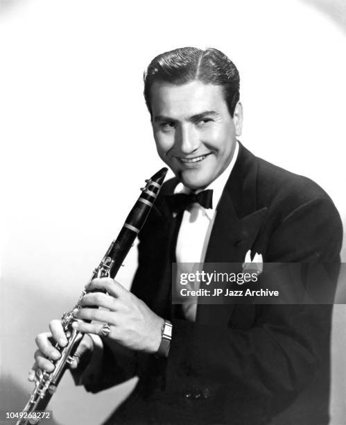 American jazz clarinetist Artie Shaw Los Angeles ca 1940.