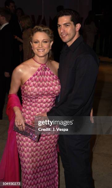 Teri Polo during 2002 Vanity Fair Oscar Party Hosted by Graydon Carter - Arrivals at Morton's Restaurant in Beverly Hills, California, United States.