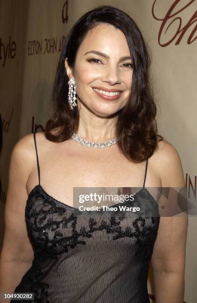 Fran Drescher during The 10th Annual Elton John AIDS Foundation InStyle Party - Arrivals at Moomba Restaurant in Hollywood, California, United States.