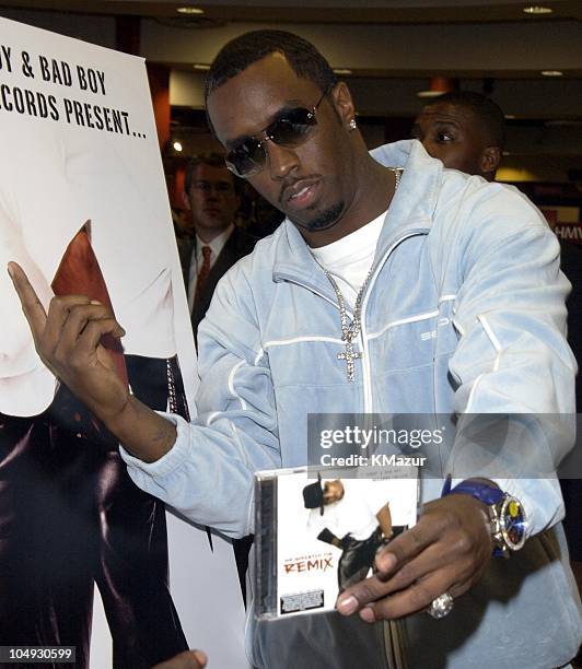 22 Sean P Diddy Combs Album Release We Invented The Remix Stock Photos