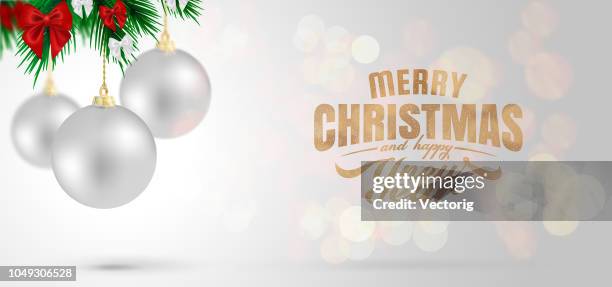 stockillustraties, clipart, cartoons en iconen met kerstmis achtergrond - 2018 new year vector