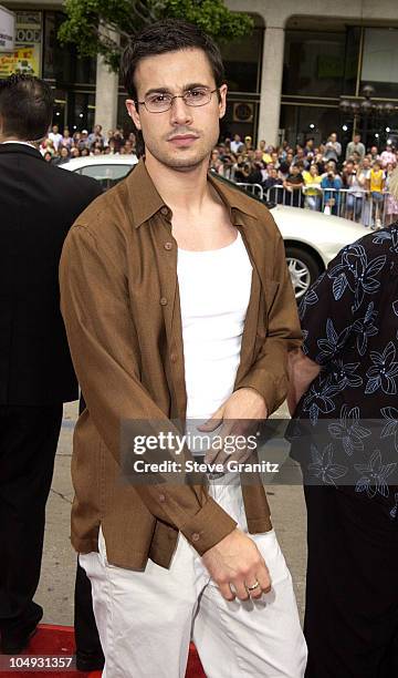 Freddie Prinze Jr. During "Scooby-Doo" Premiere at Grauman's Chinese Theater in Hollywood, California, United States.