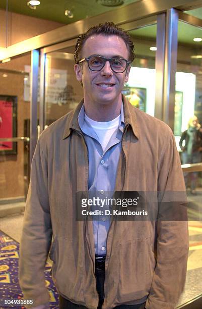 David Eigenberg during Shallow Hal Preview To Benefit Pediatric Programs Of St. Vincents Hospital Manhattan at Chelsea West Clear View Cinemas in New...