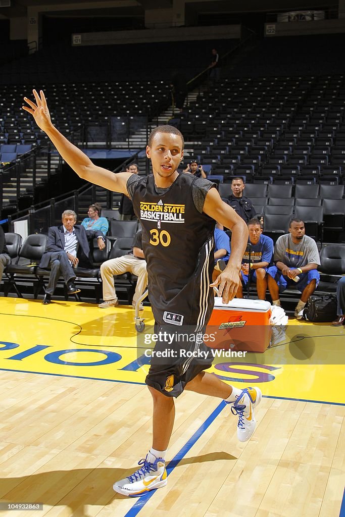 Warriors Open Practice