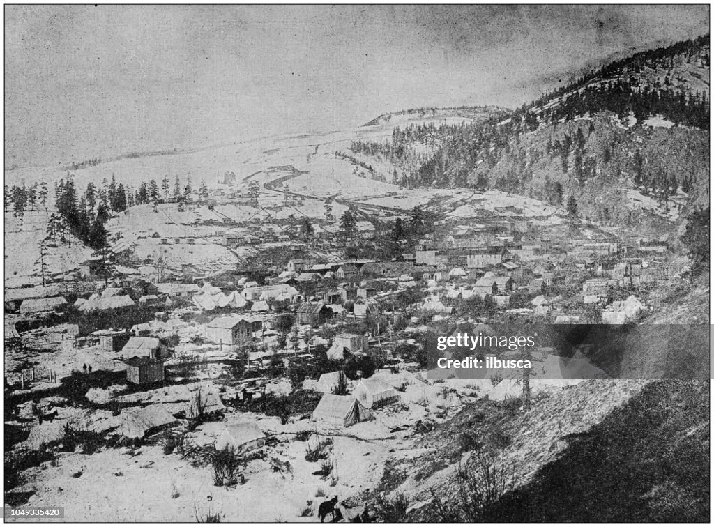 Antique photograph: Lower Creede, Colorado