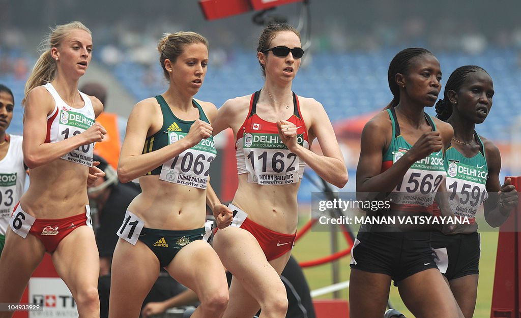 (From L to R) England's Hannah England,
