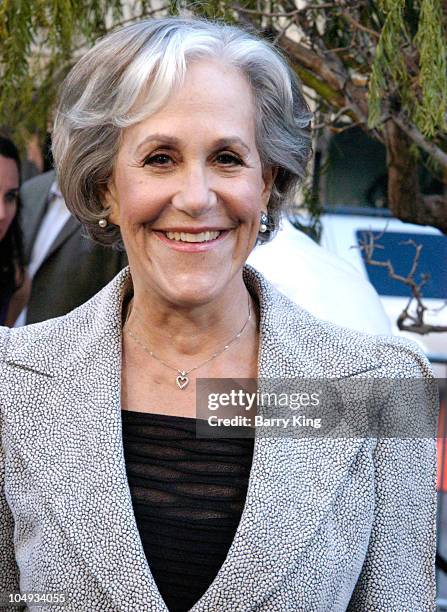 Novelist Kathryn Lasky arrives at the Los Angeles Premiere "Legends Of The Guardians: The Owls Of Ga'Hoole" at Grauman's Chinese Theatre on September...