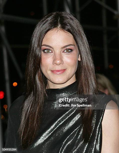 Actress Michelle Monaghan attends the Giorgio Armani & The Cinema Society screening of "Fair Game" at The Museum of Modern Art on October 6, 2010 in...