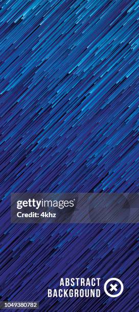 pixel rain fall abstract texture blue background - vertical waterfall background stock illustrations