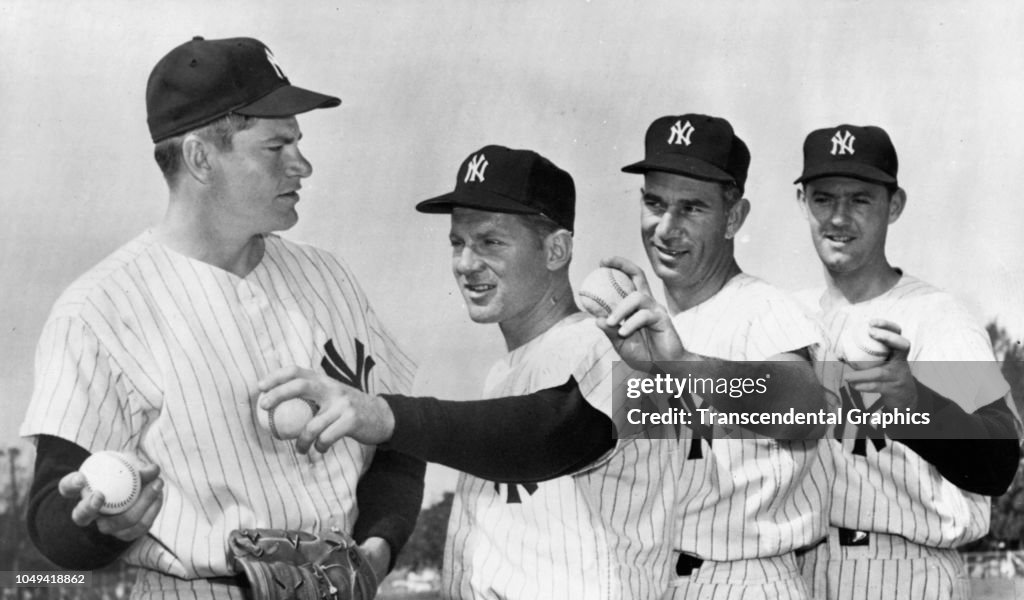 Yankees Pitchers At Spring Training