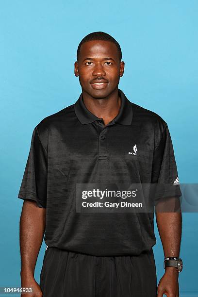 Assistant coach Anthony Goldwire of the Milwaukee Bucks poses for a portrait during 2010 NBA Media Day on September 27, 2010 at the Milwaukee Bucks...