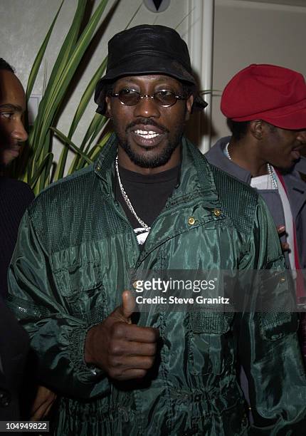 Wesley Snipes during The 28th Annual American Music Awards - Arista Records After Party at St. Regis Hotel in Century City, California, United States.