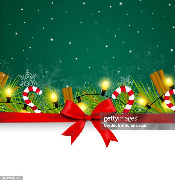 christmas background - candy cane stock illustrations