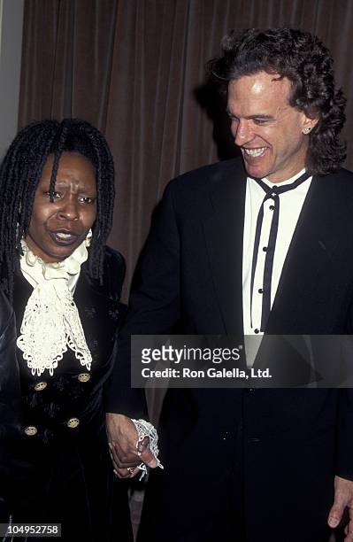 Actress Whoopi Goldberg and Lyle Trachtenberg attend Sheba Humanitarian Awards Honoring Whoopi Goldberg on January 22, 1995 at the Beverly Wilshire...