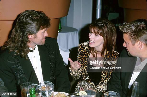 Shania Twain & Billy Ray Cyrus during The 34th Annual Academy of Country Music Awards - After Party Hosted By Mecury Records at Le Mondrian Hotel in...