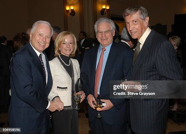 Richard Riordan, Nancy Daly-Riordan, Marc Stern and Steve Krantz.