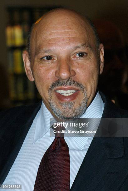 August Wilson during 2003 Los Angeles Public Library Awards Honoring Playwright August Wilson at Richard Riordan Central Library in Los Angeles,...