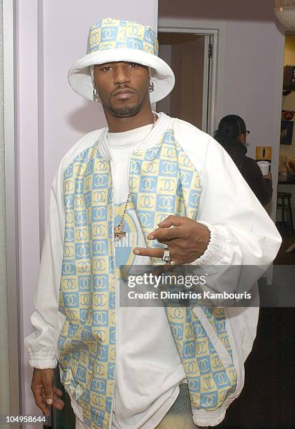 Cam'ron during Cam'ron and The Diplomats Stop by MTV2 Hip Hop at MTV Studios Times Square in New York City, New York, United States.