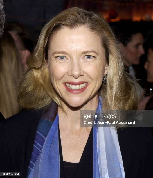 Annette Bening during Geffen Playhouse Hosts Second Annual Fundraising Gala at Geffen Playhouse in Westwood, California, United States.