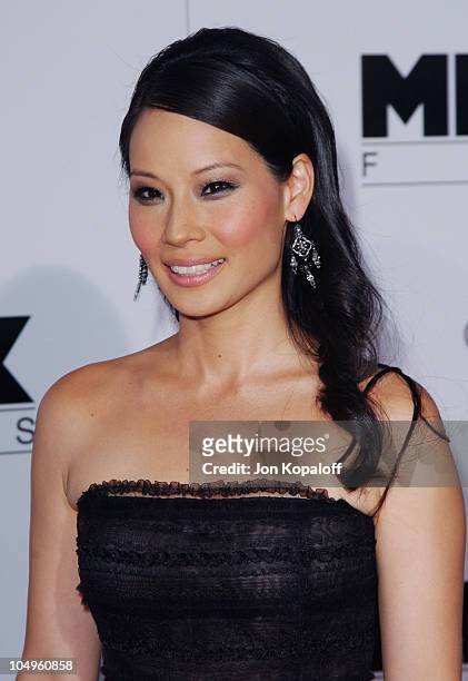 Lucy Liu during "Kill Bill Vol.1" Hollywood Premiere at Grauman's Chinese Theater in Hollywood, California, United States.