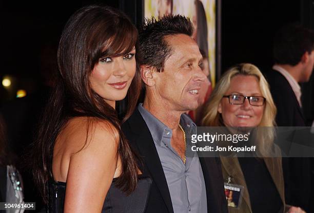 Catherine Zeta-Jones and Brian Grazer during "Intolerable Cruelty" Los Angeles Premiere at The Academy of Motion Picture Arts and Sciences in Beverly...