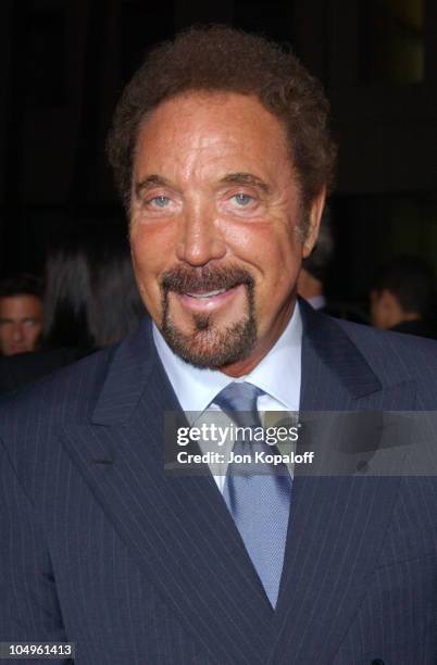 Tom Jones during "Intolerable Cruelty" Los Angeles Premiere at The Academy of Motion Picture Arts and Sciences in Beverly Hills, California, United...