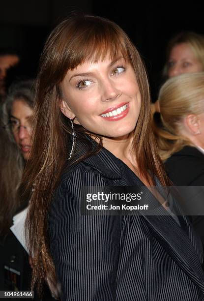 Krista Allen during "Intolerable Cruelty" Los Angeles Premiere at The Academy of Motion Picture Arts and Sciences in Beverly Hills, California,...